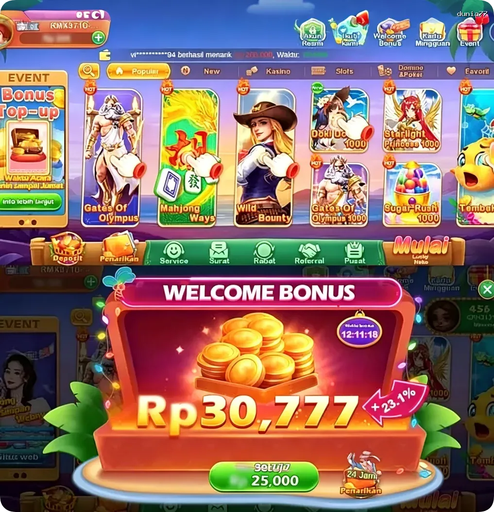 dunia77 Resmi - Unduh APK