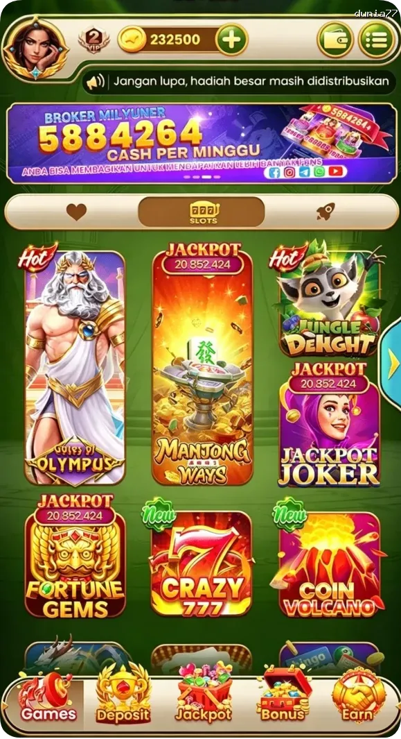 dunia77 Preview - Resmi Unduh